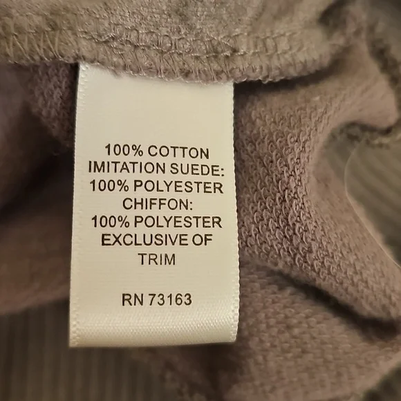 Neiman Marcus Dressy Grey Raglan Top With Long Sheer Sleeves - Picture 7 of 8